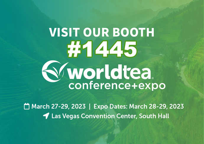 KOTODO & BLUNA will be exhibiting at the World Tea Conference + Expo in Las Vegas on March.